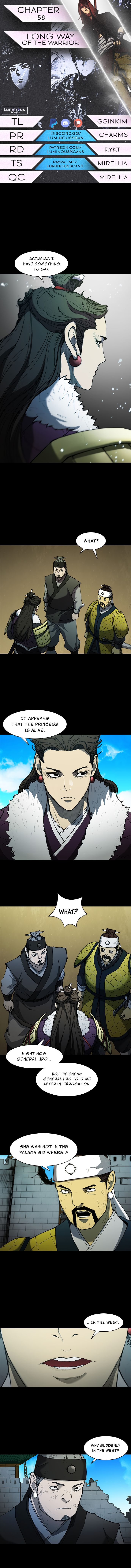 The Long Way Of The Warrior - Chapter 56 Page 1