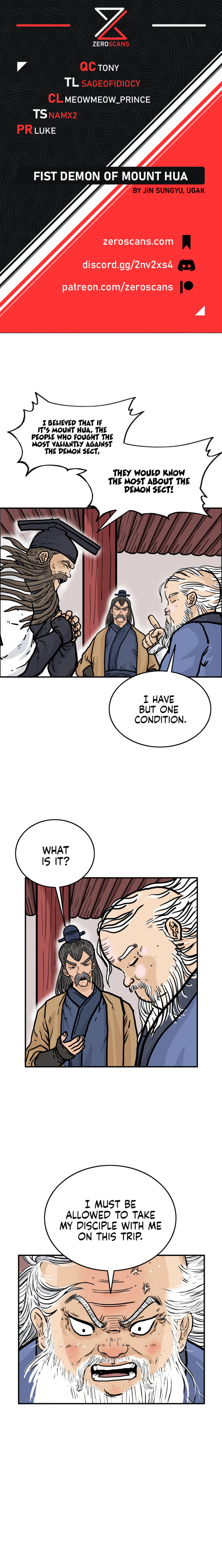 Fist Demon of Mount Hua - Chapter 14 Page 1