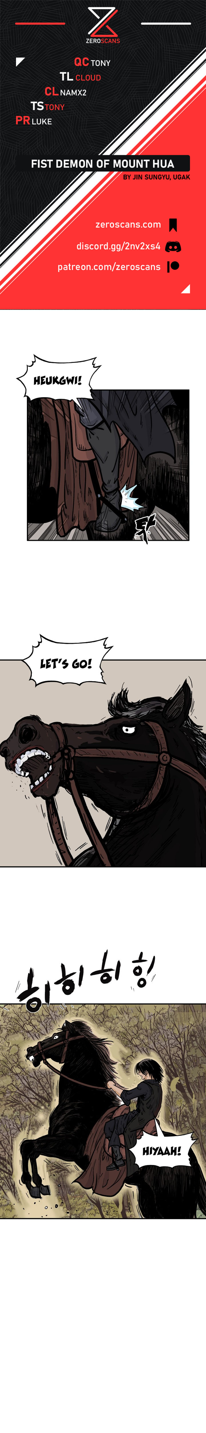 Fist Demon of Mount Hua - Chapter 29 Page 1