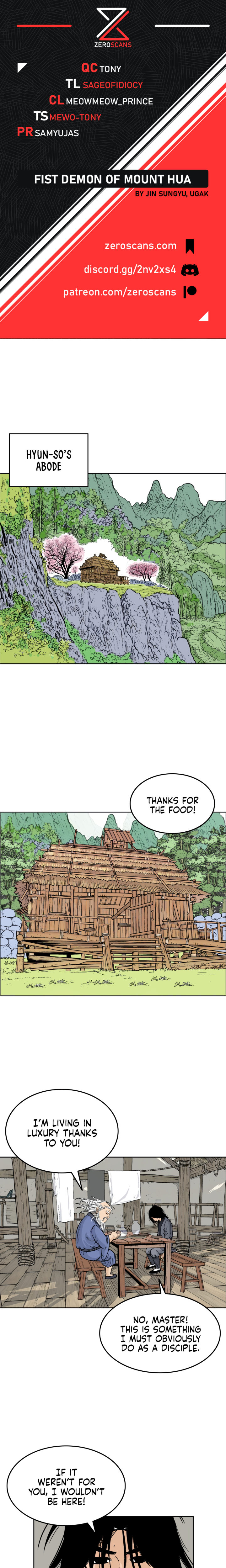 Fist Demon of Mount Hua - Chapter 3 Page 1