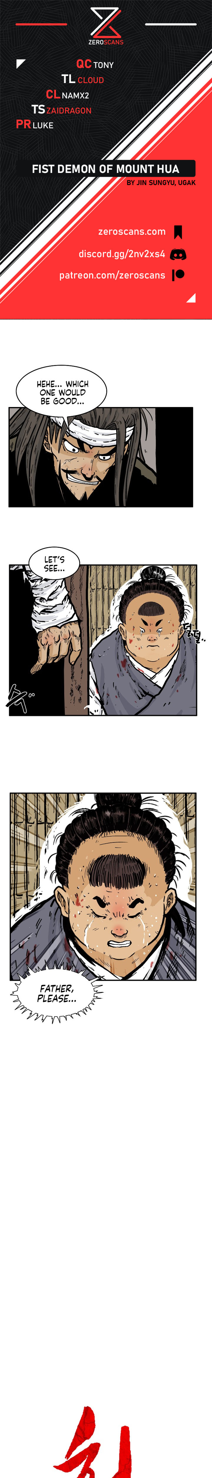 Fist Demon of Mount Hua - Chapter 30 Page 1