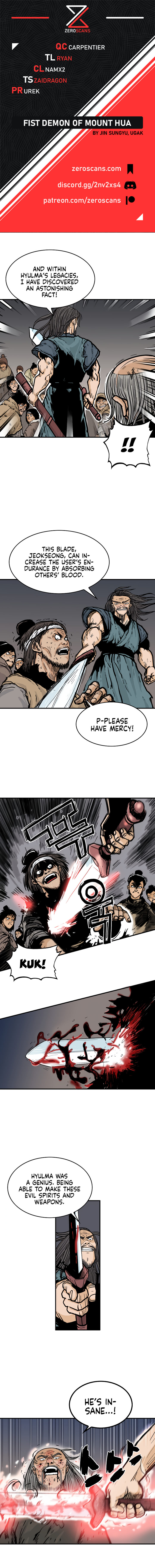 Fist Demon of Mount Hua - Chapter 45 Page 1
