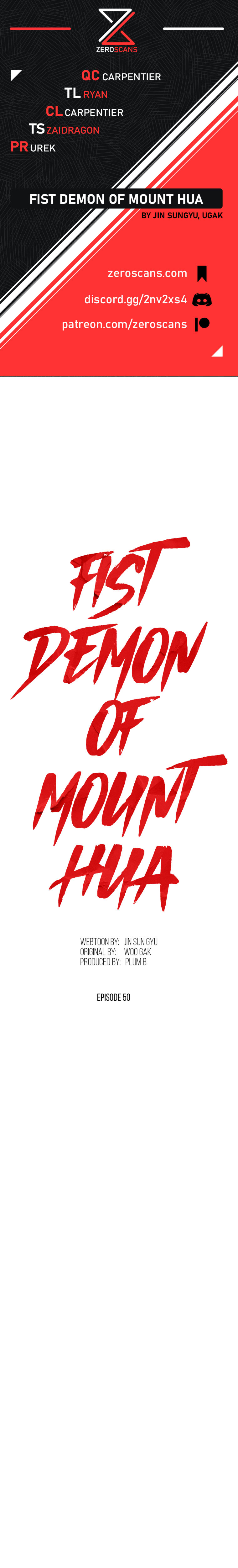 Fist Demon of Mount Hua - Chapter 50 Page 1