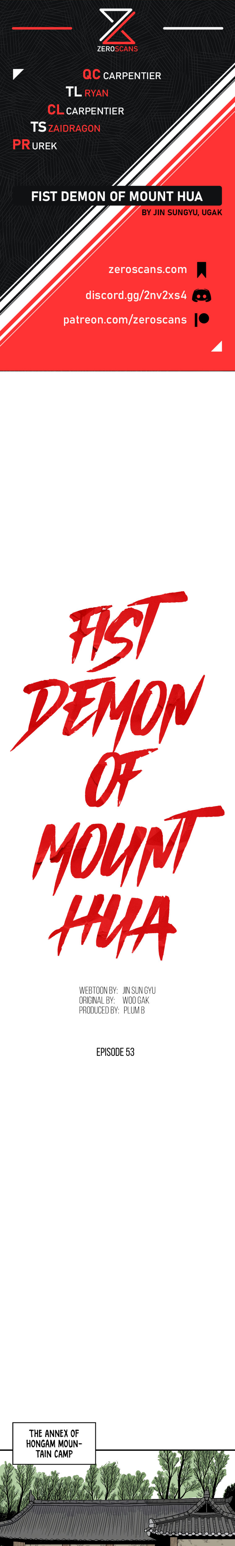 Fist Demon of Mount Hua - Chapter 53 Page 1
