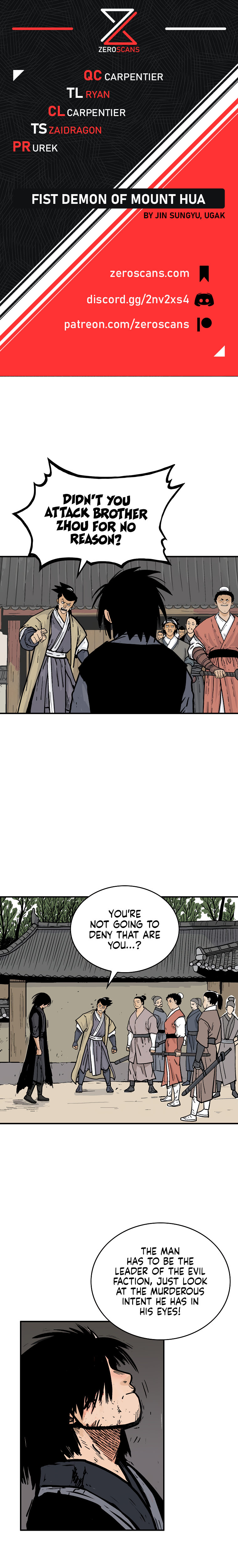 Fist Demon of Mount Hua - Chapter 55 Page 1