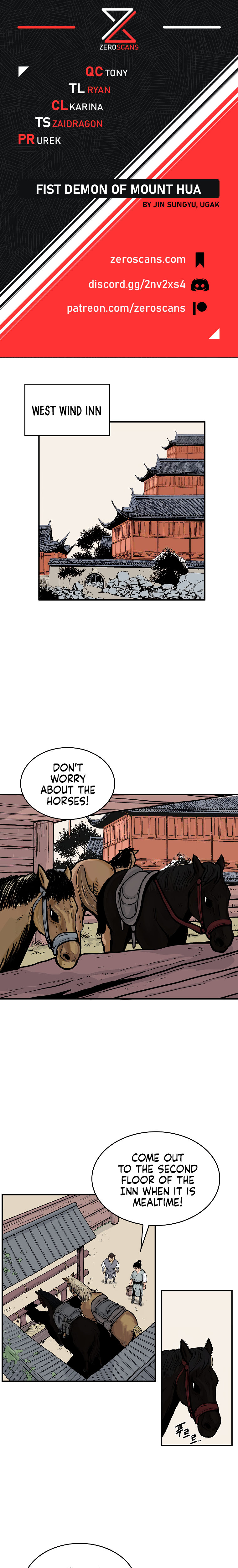 Fist Demon of Mount Hua - Chapter 61 Page 1