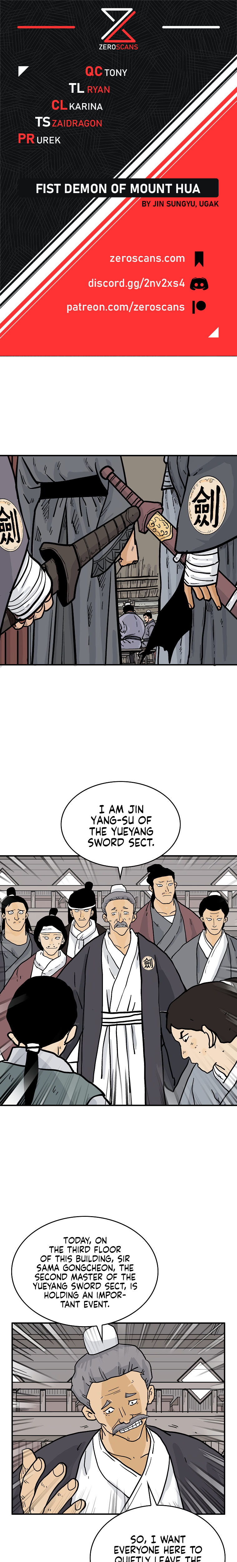 Fist Demon of Mount Hua - Chapter 62 Page 1