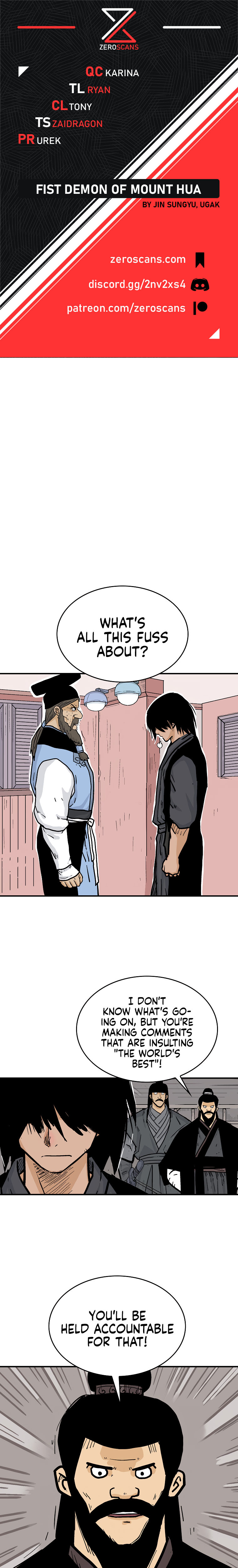 Fist Demon of Mount Hua - Chapter 67 Page 1