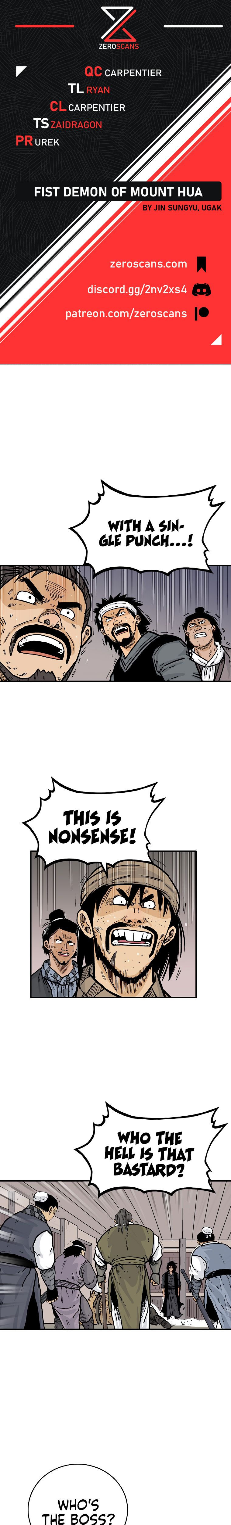 Fist Demon of Mount Hua - Chapter 69 Page 1