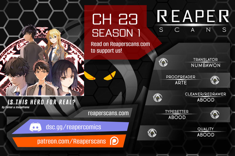 Is This Hero for Real? - Chapter 23 Page 1