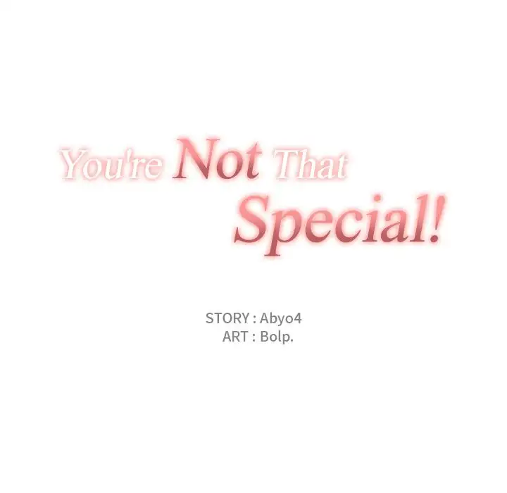 You are not that Special! - Chapter 15 Page 32