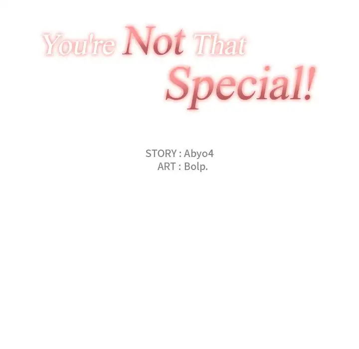 You are not that Special! - Chapter 17 Page 25
