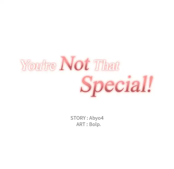 You are not that Special! - Chapter 27 Page 36