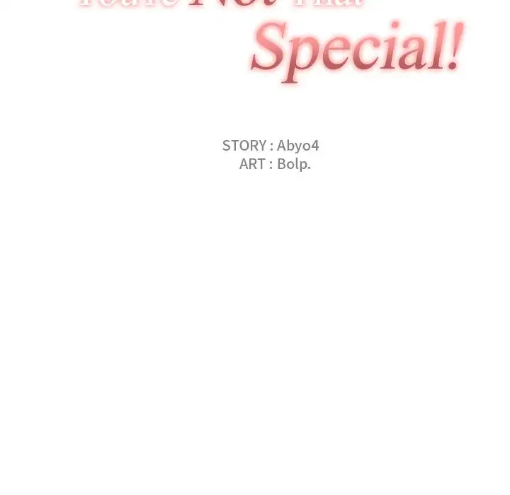 You are not that Special! - Chapter 3 Page 37