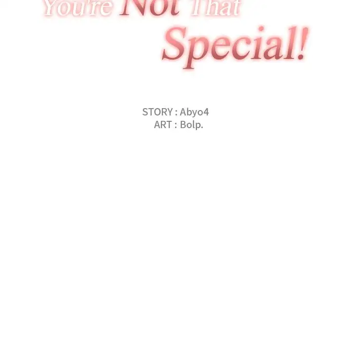 You are not that Special! - Chapter 32 Page 37