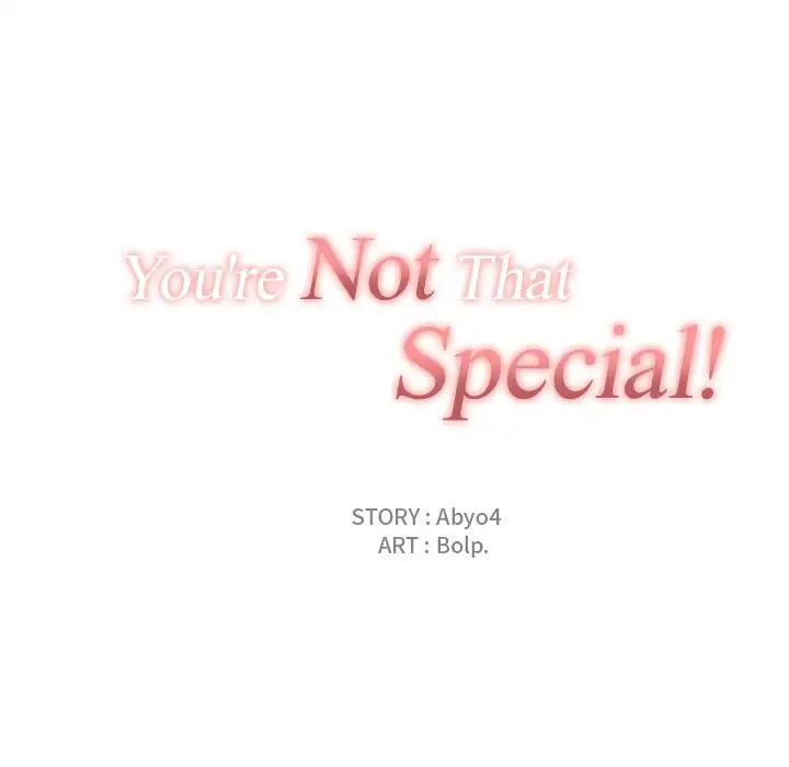 You are not that Special! - Chapter 4 Page 30
