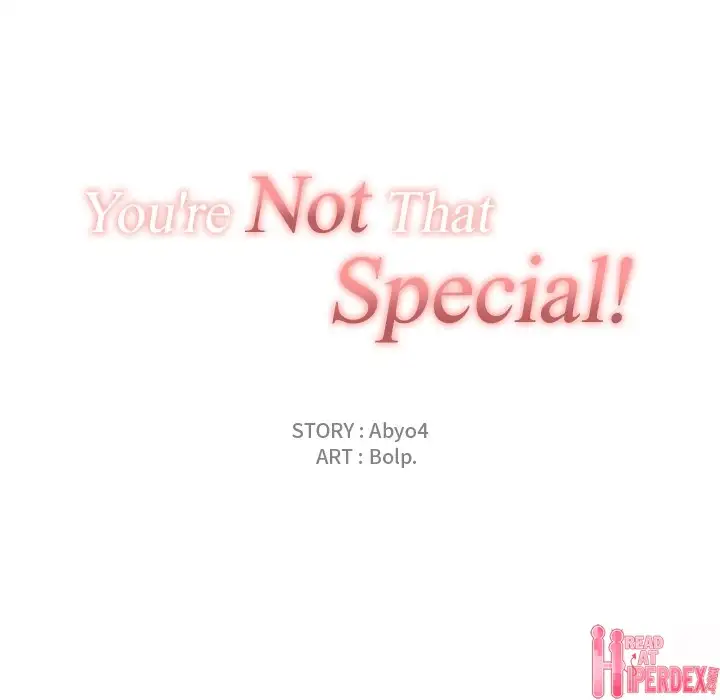 You are not that Special! - Chapter 43 Page 42