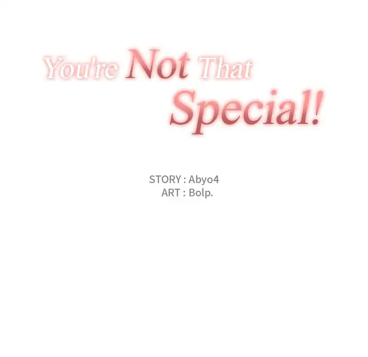 You are not that Special! - Chapter 8 Page 15