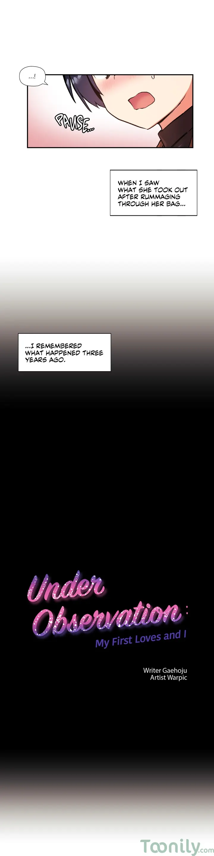 Under Observation My First Loves and I - Chapter 30 Page 3