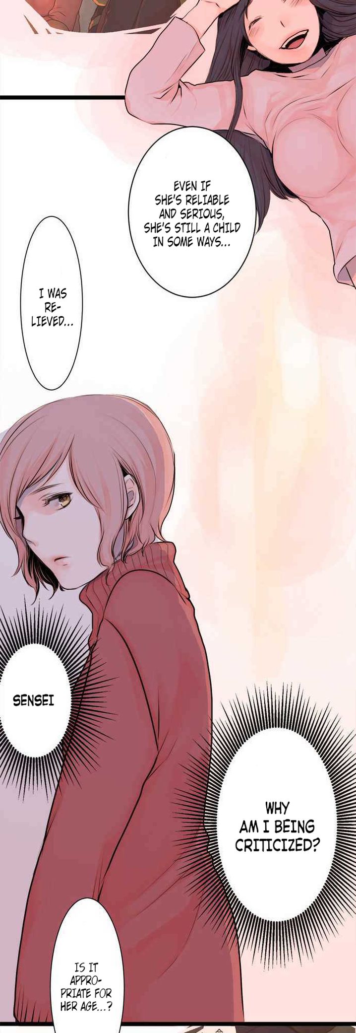 Mizumitsu Is Bitten by a Girl - Chapter 22 Page 7
