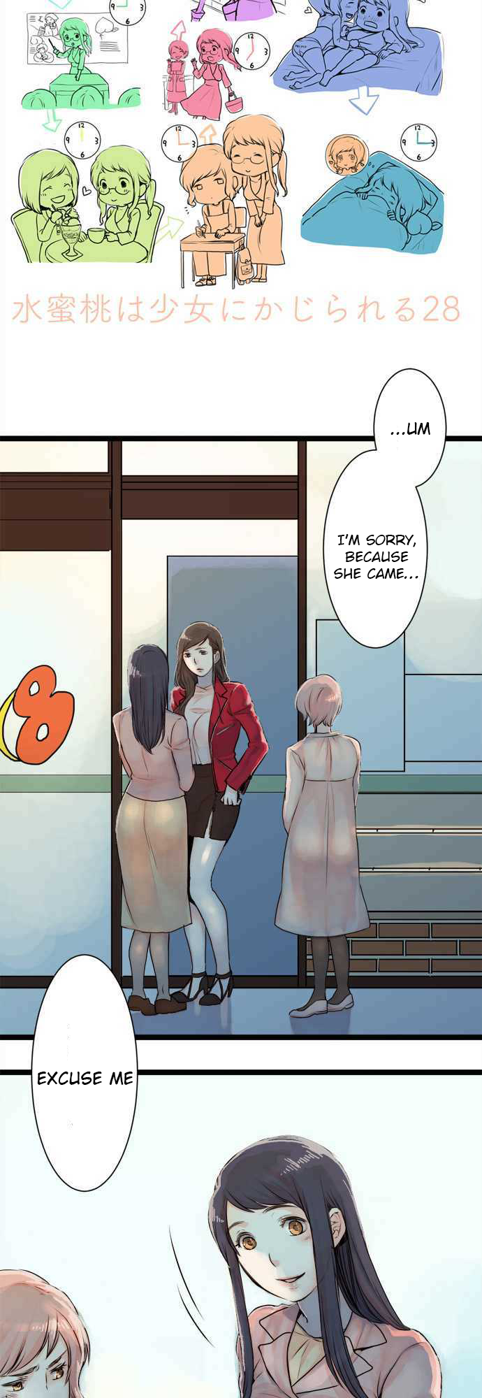 Mizumitsu Is Bitten by a Girl - Chapter 28 Page 4