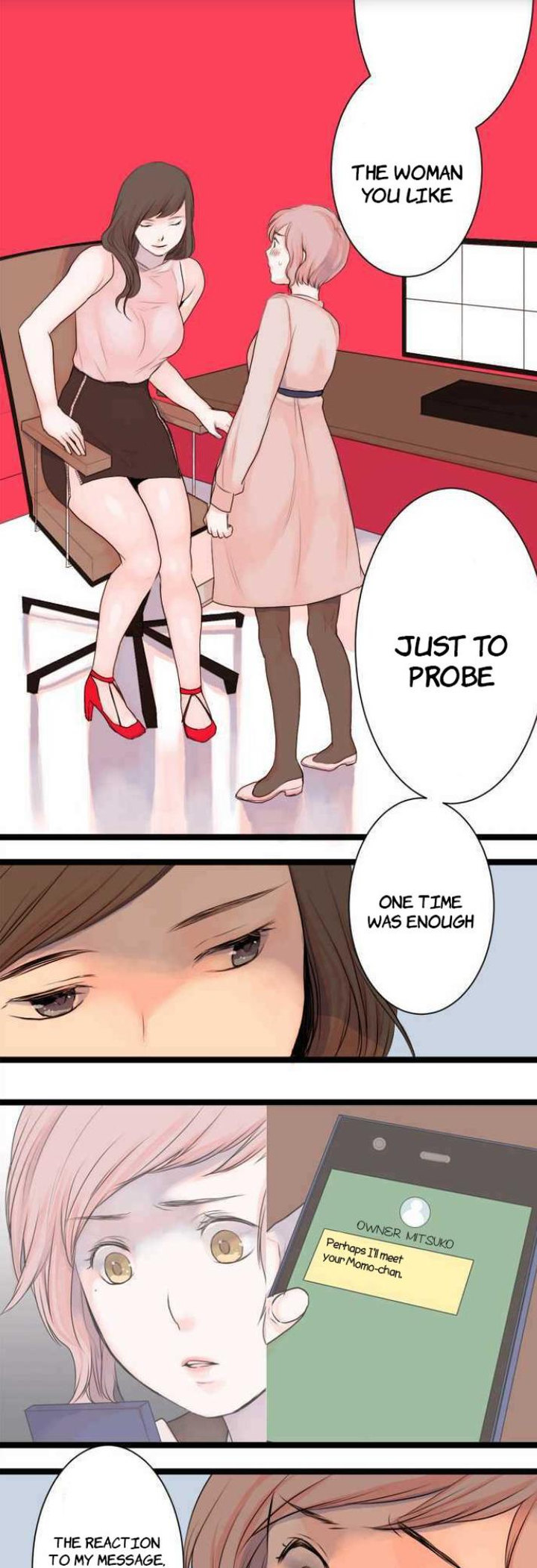 Mizumitsu Is Bitten by a Girl - Chapter 33 Page 9