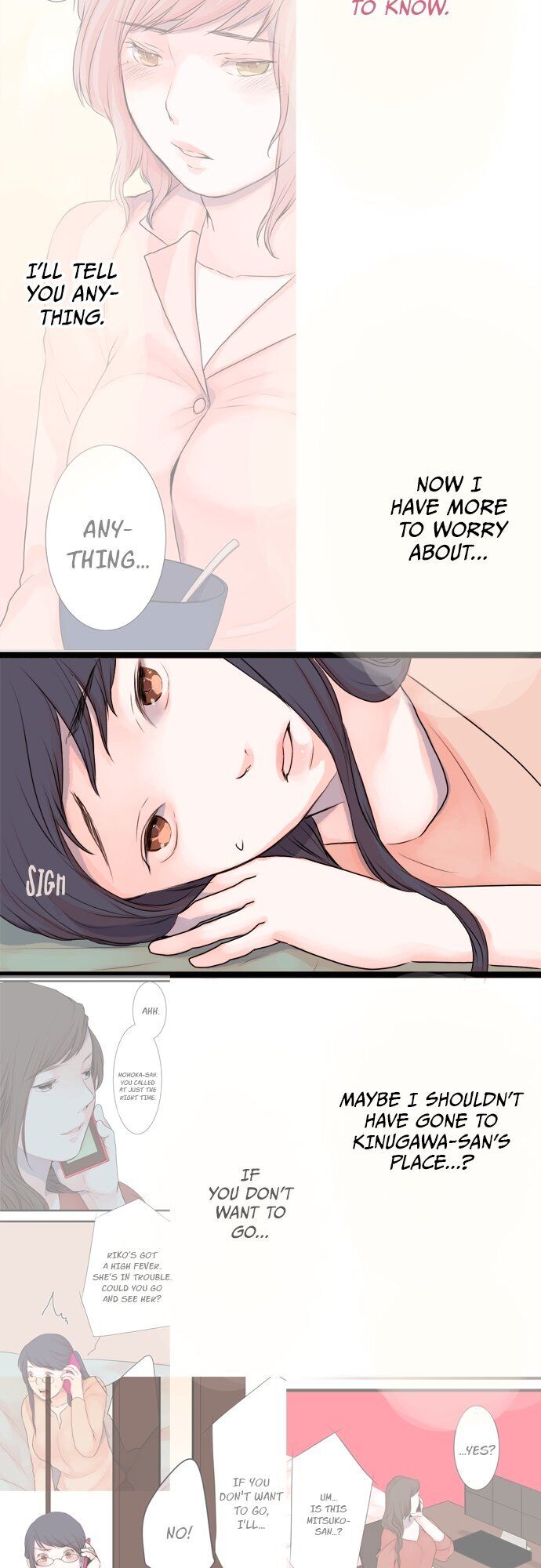 Mizumitsu Is Bitten by a Girl - Chapter 49 Page 18