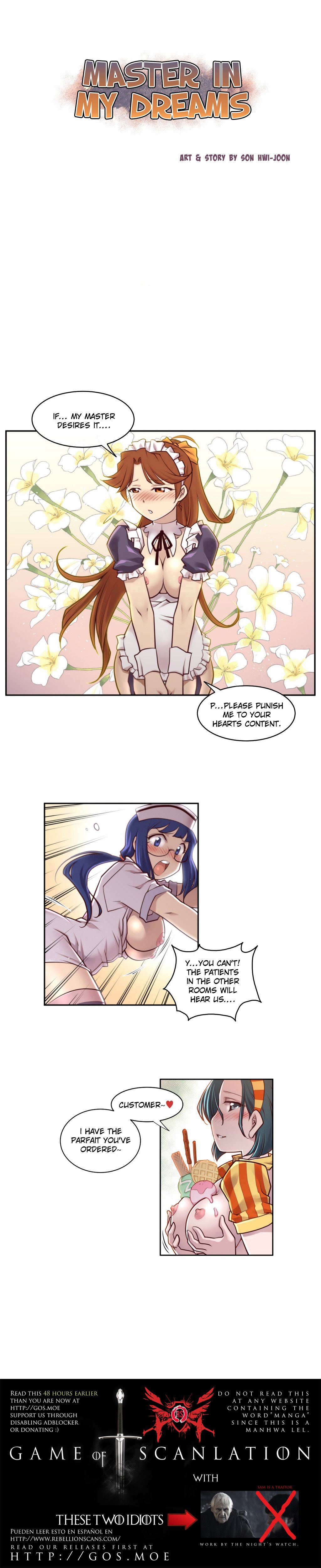 Master In My Dreams - Chapter 2 Page 1