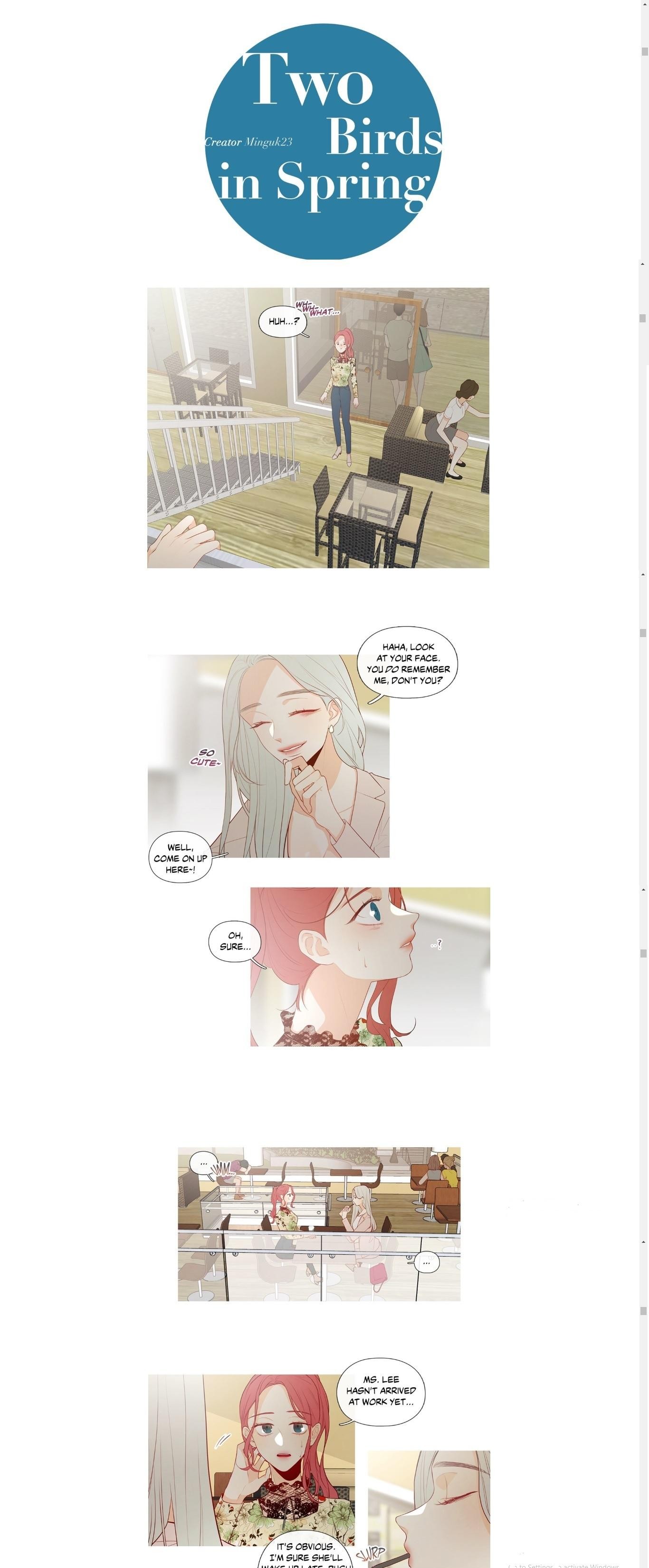 Two Birds In Spring - Chapter 29 Page 2