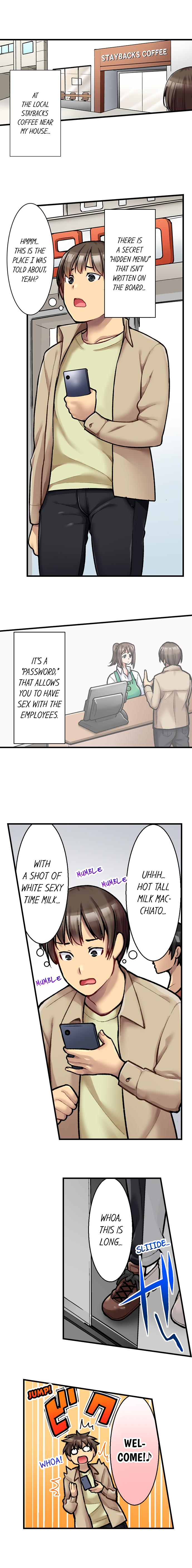 The Coffee Shop’s Secret Menu Item is Sex?! - Chapter 1 Page 2