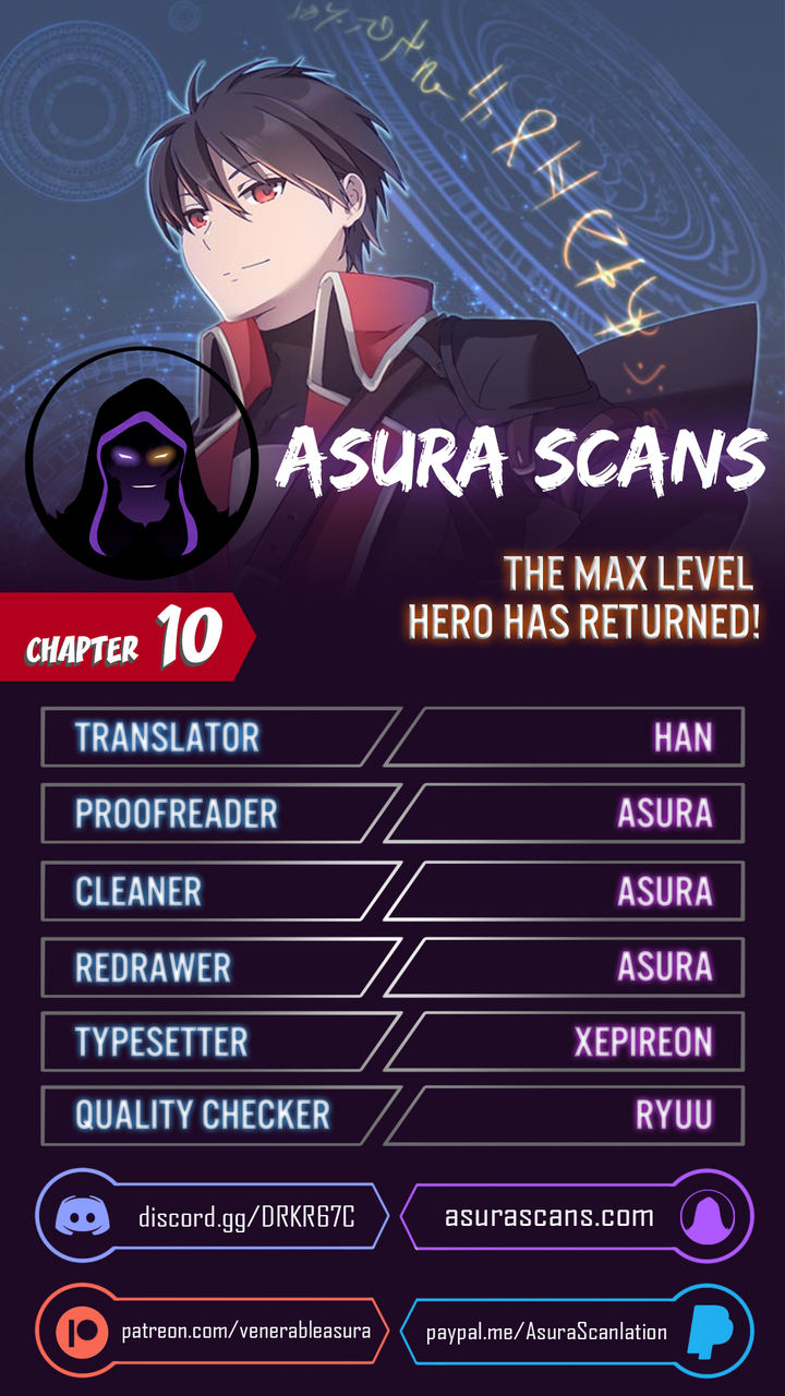 The Max Level Hero has Returned! - Chapter 10 Page 1