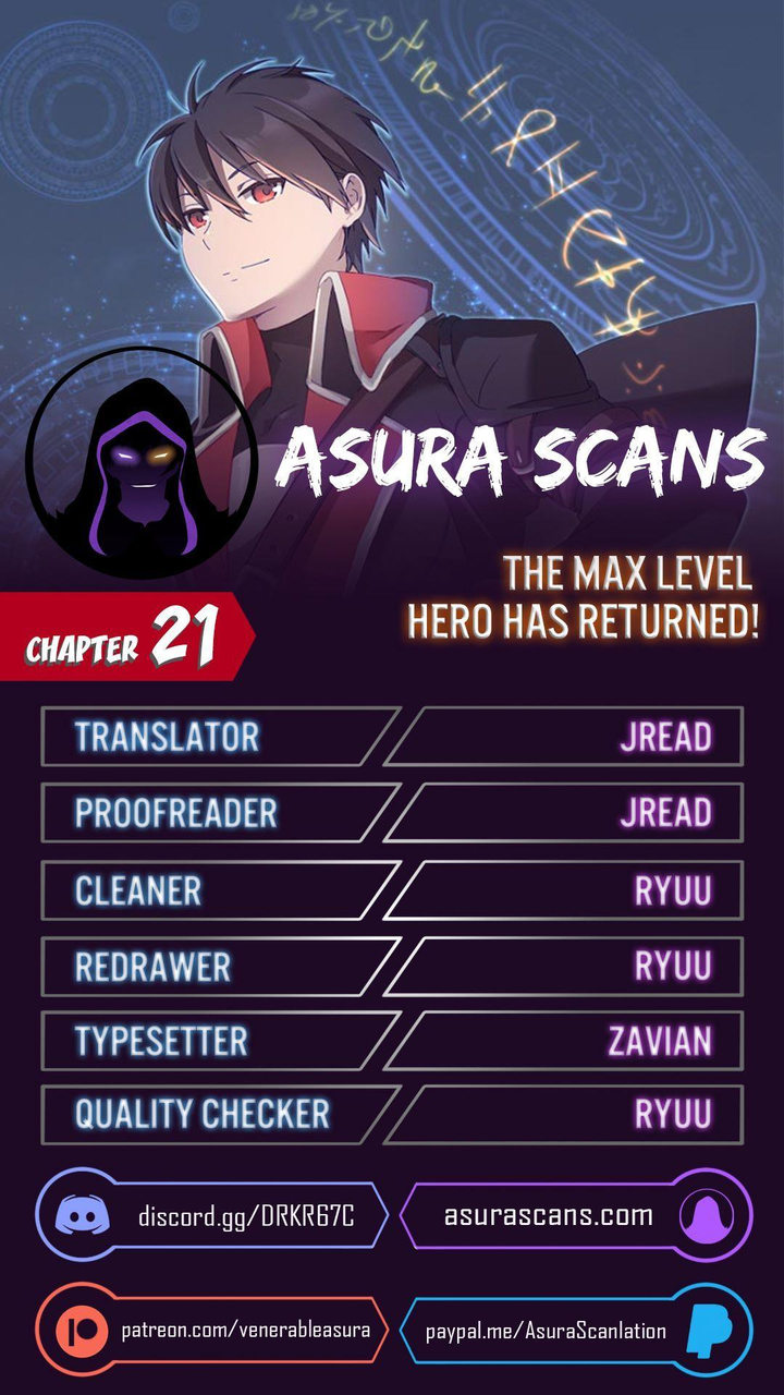 The Max Level Hero has Returned! - Chapter 21 Page 1