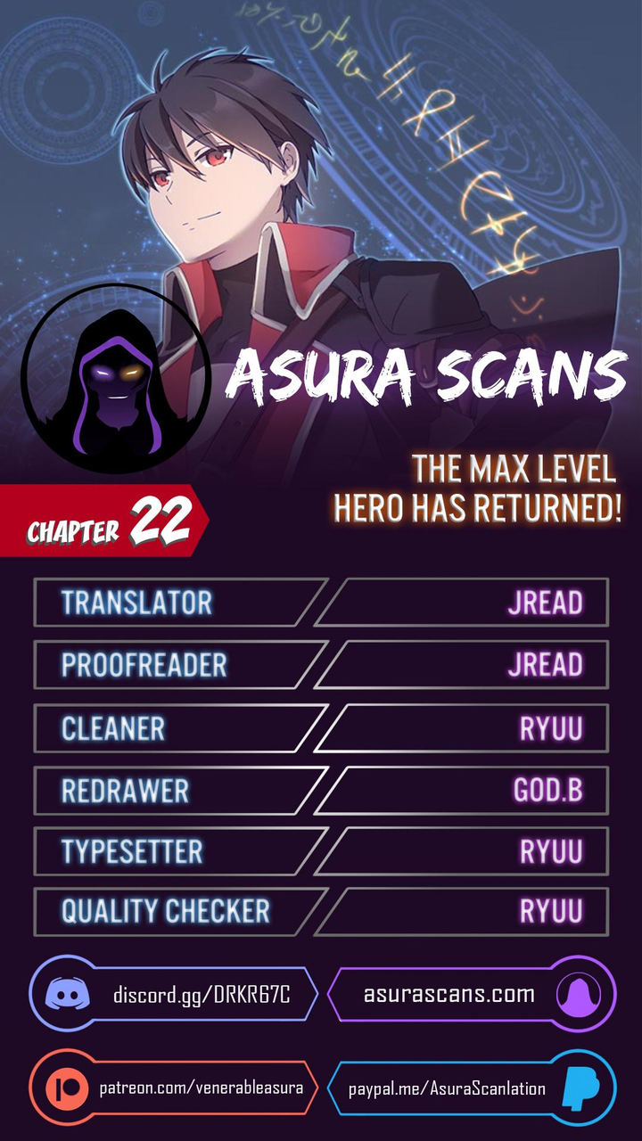 The Max Level Hero has Returned! - Chapter 22 Page 1
