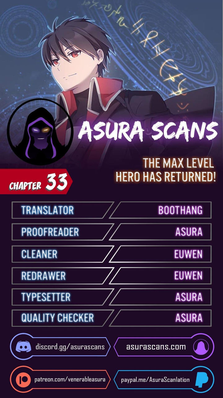 The Max Level Hero has Returned! - Chapter 33 Page 1