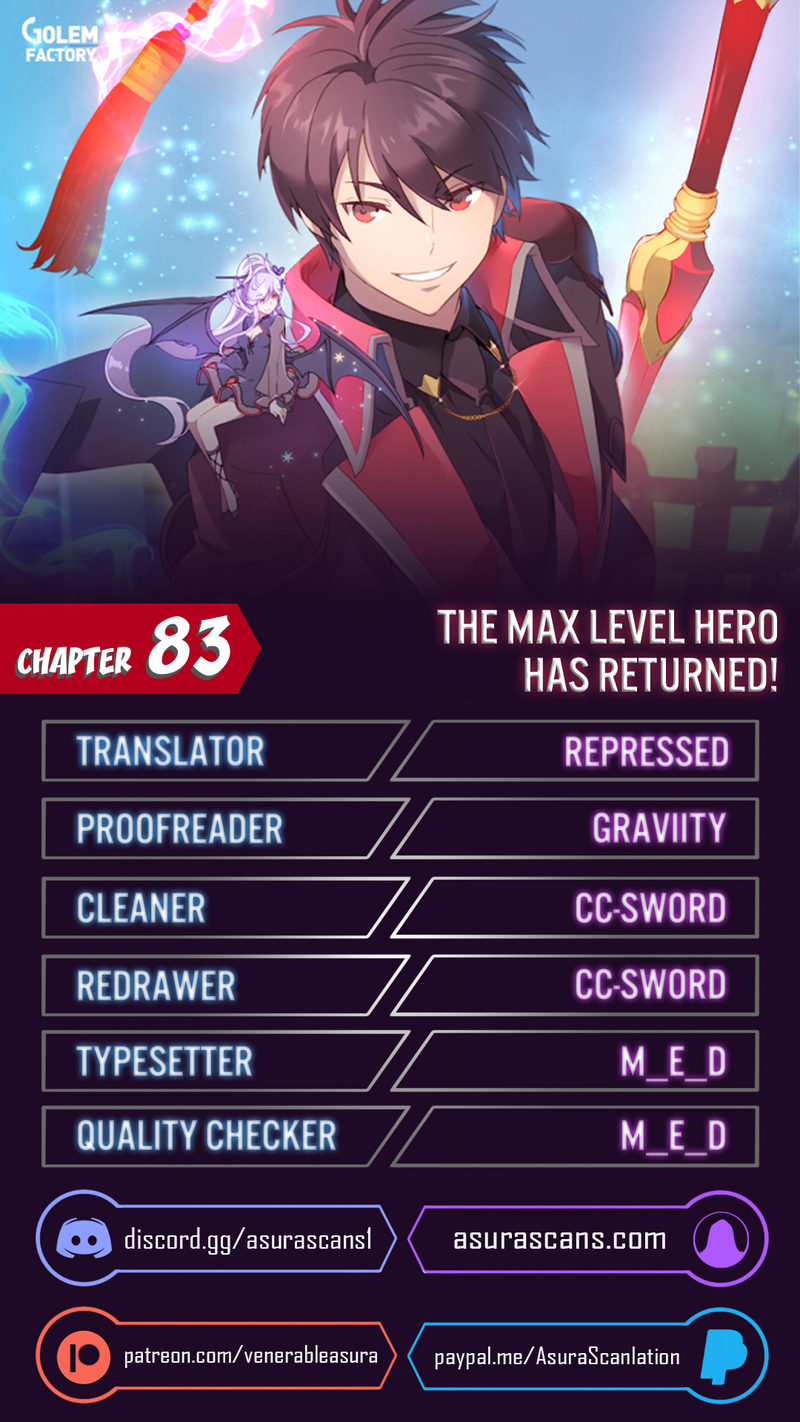The Max Level Hero has Returned! - Chapter 83 Page 1