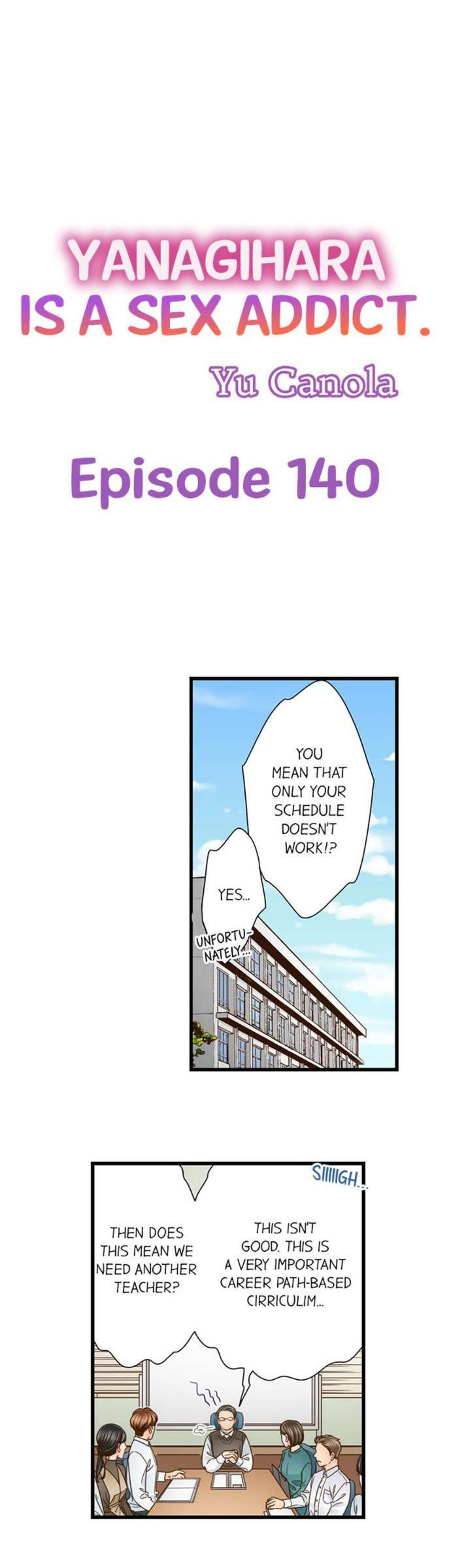 Yanagihara Is a Sex Addict - Chapter 140 Page 1