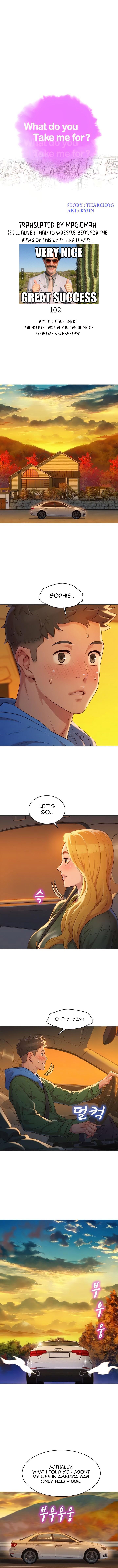 What Do You Take Me For? - Chapter 102 Page 1